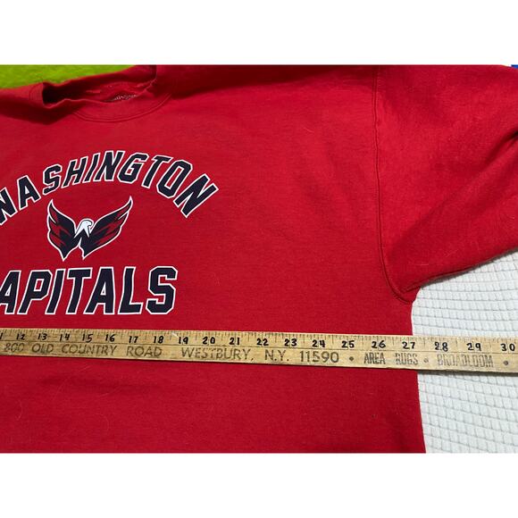 Washington Capitals NHL red sweater size 2XL Wright and Ditson - Picture 3 of 7
